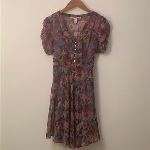 Forever 21 small floral chiffon dress